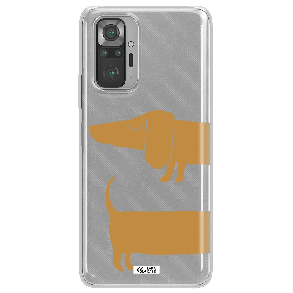 Dachshund Xiaomi Note 10 Pro Clear TPU Case