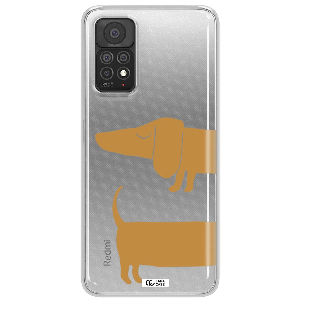 Dachshund Xiaomi Note 11 Pro Clear TPU Case