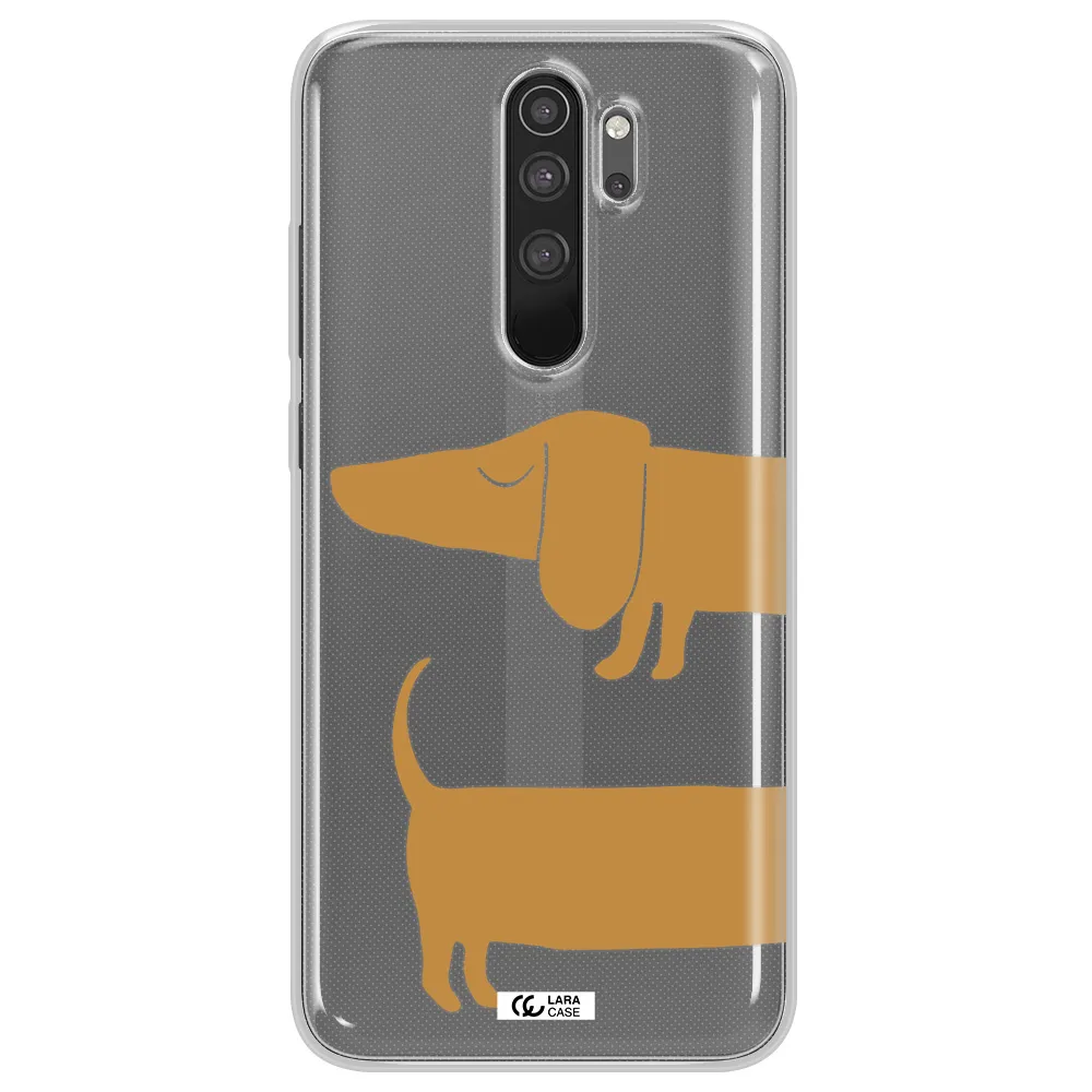 Dachshund Xiaomi Note 8 Pro Clear TPU Case