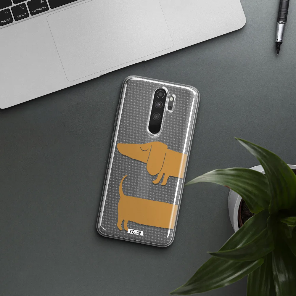 Dachshund Xiaomi Note 8 Pro Clear TPU Case