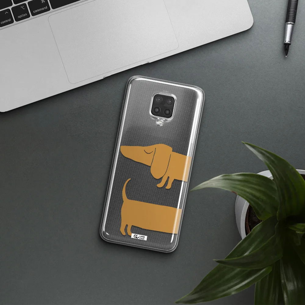 Dachshund Xiaomi Note 9 Pro Clear TPU Case
