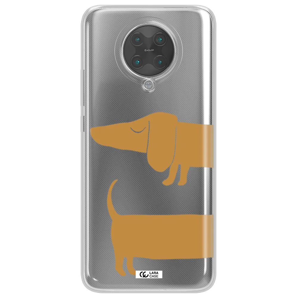 Dachshund Xiaomi Poco F2 Pro Clear TPU Case