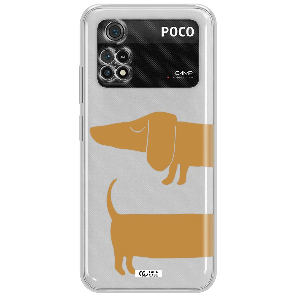 Dachshund Xiaomi Poco M4 Pro 4G Clear Tpu Case