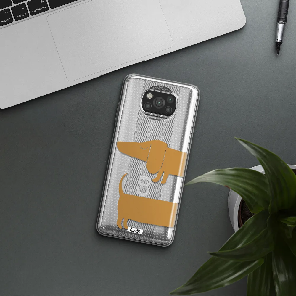 Dachshund Xiaomi Poco X3 Clear TPU Case