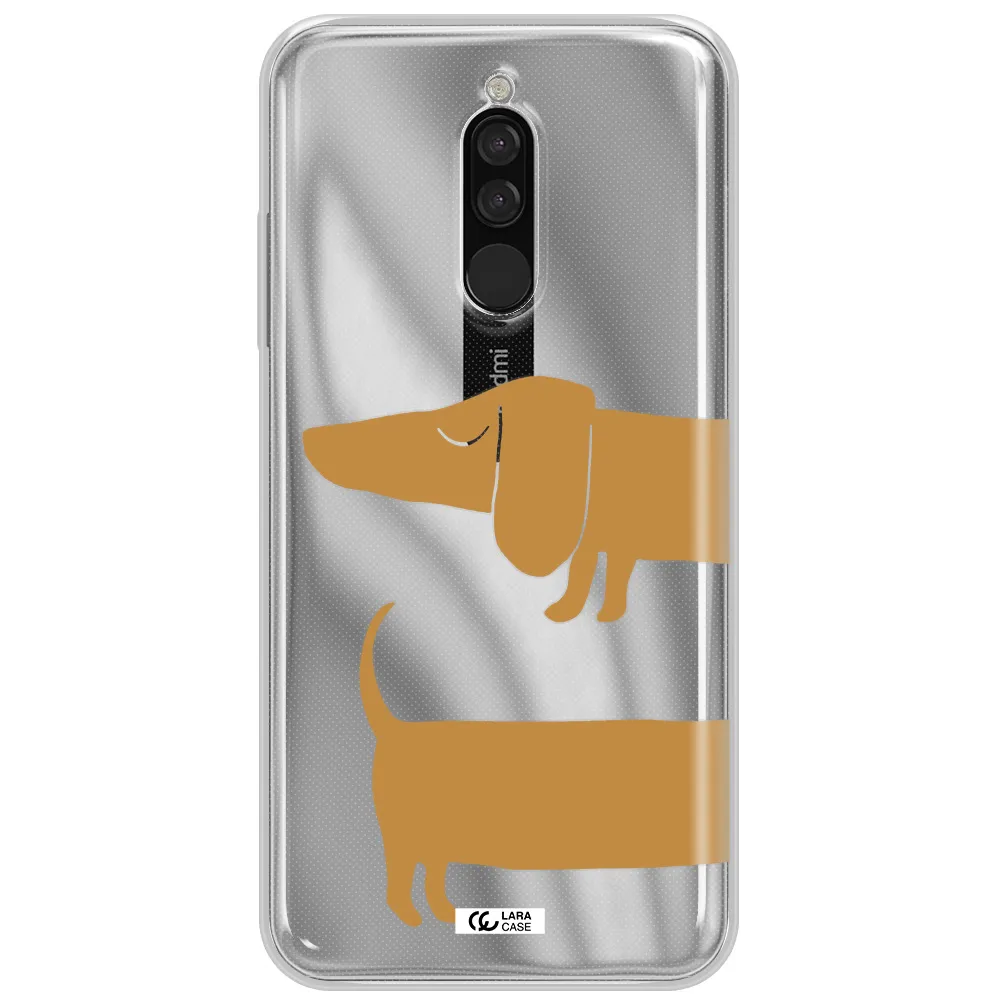 Dachshund Xiaomi Redmi 8 Clear Tpu Case