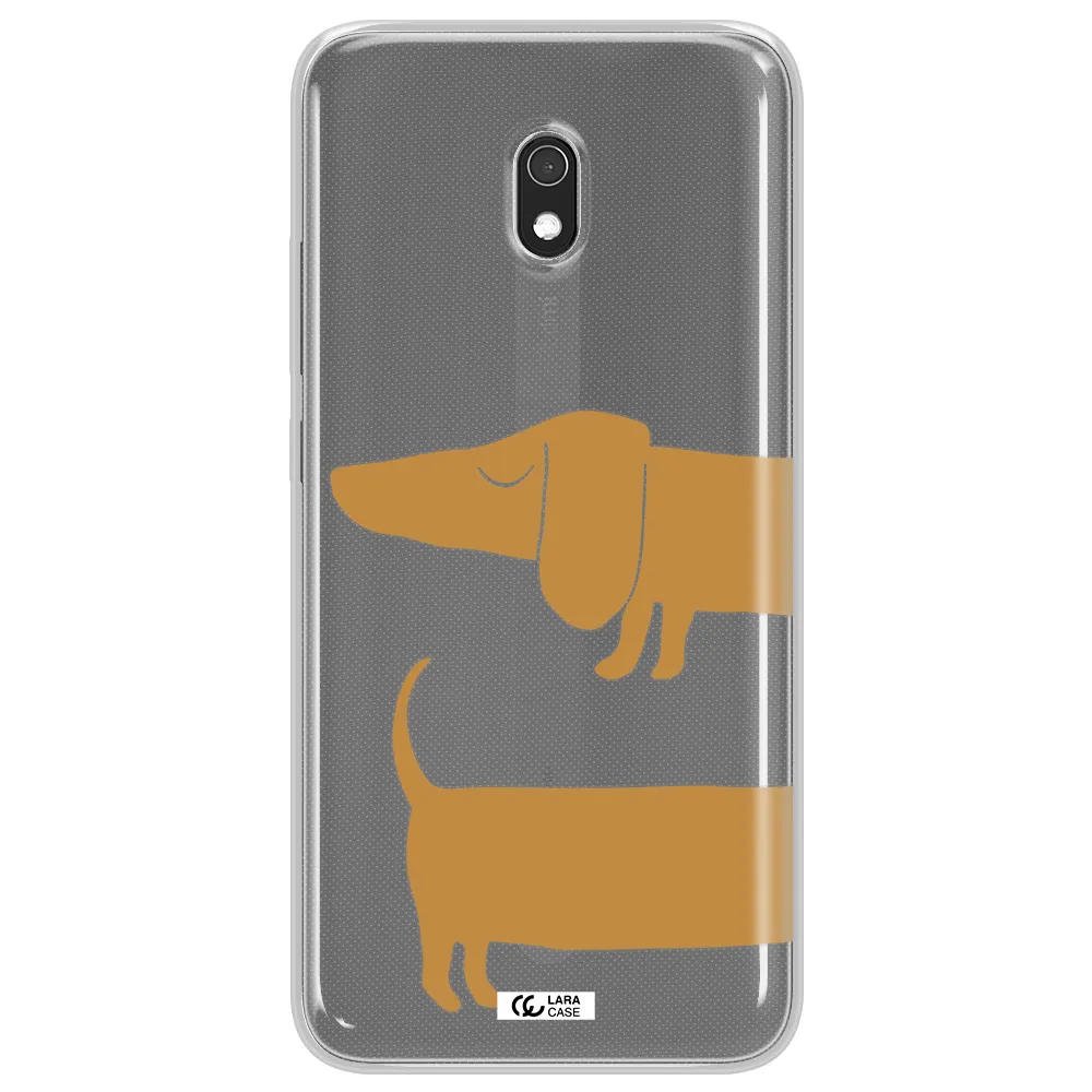 Dachshund Xiaomi Redmi 8A Clear TPU Case