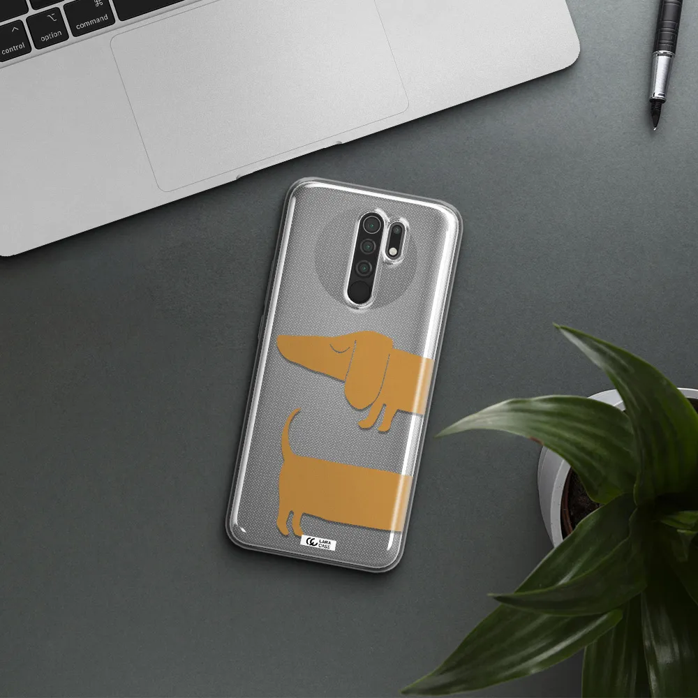 Dachshund Xiaomi Redmi 9 Clear TPU Case