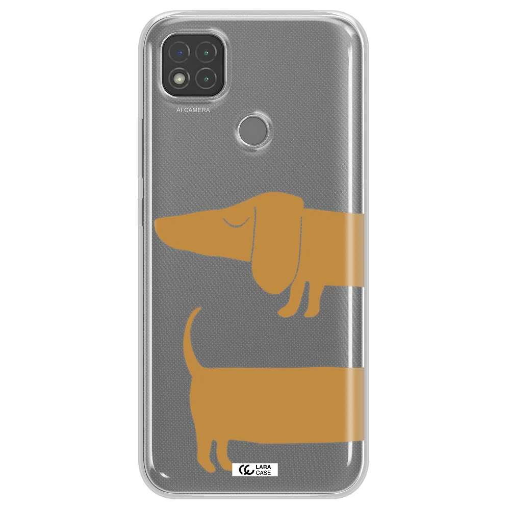 Dachshund Xiaomi Redmi 9C Clear TPU Case
