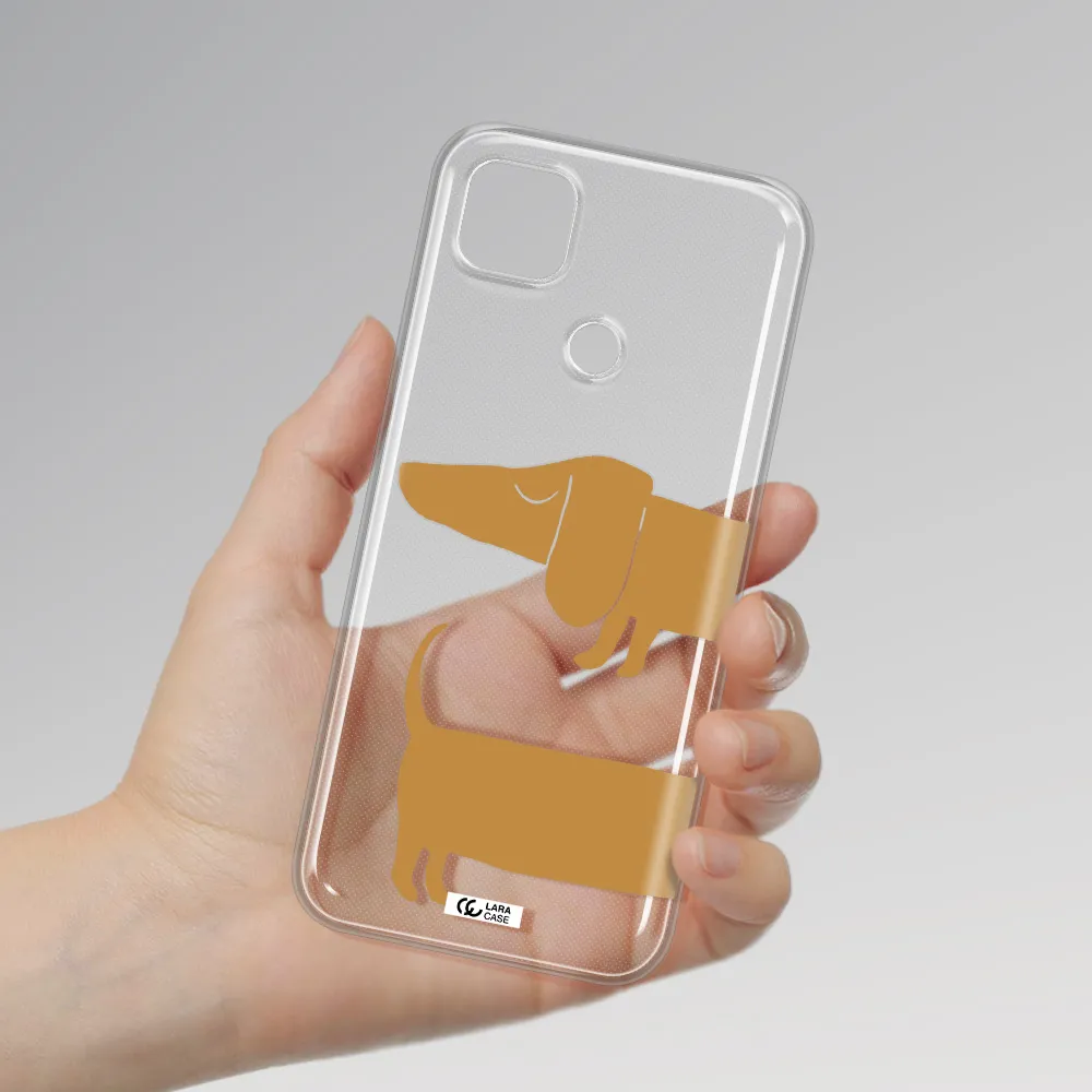 Dachshund Xiaomi Redmi 9C Clear TPU Case