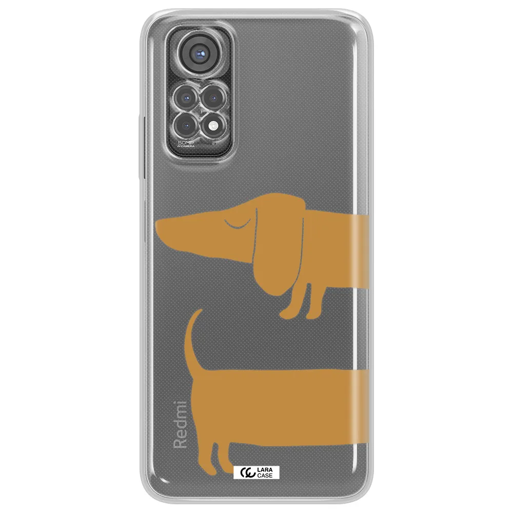 Dachshund Xiaomi Redmi Note 11S Clear Tpu Case