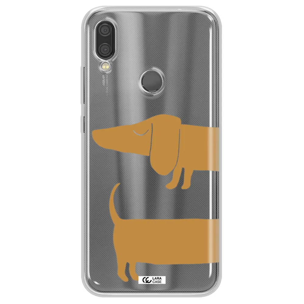 Dachshund Xiaomi Redmi Note 7 Clear TPU Case