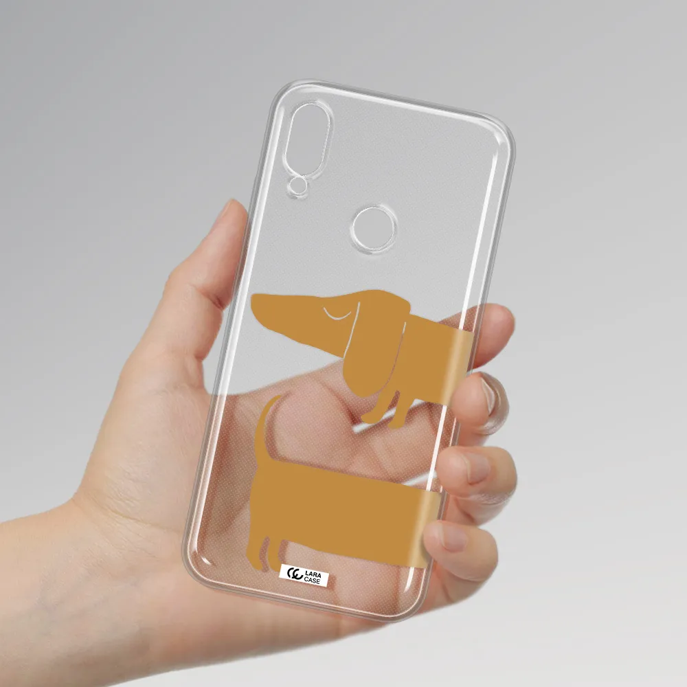 Dachshund Xiaomi Redmi Note 7 Clear TPU Case