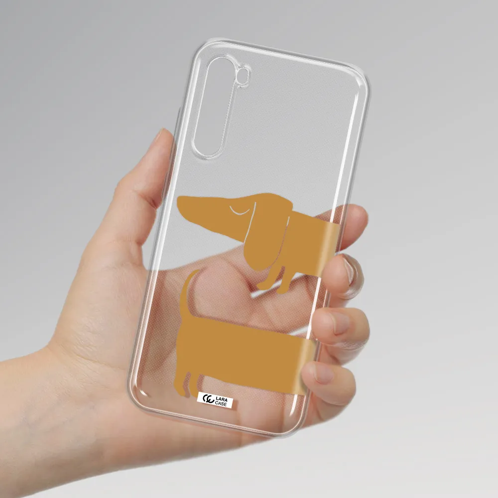 Dachshund Xiaomi Redmi Note 8T Clear Tpu Case