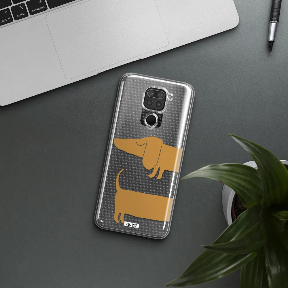 Dachshund Xiaomi Redmi Note 9 Clear TPU Case