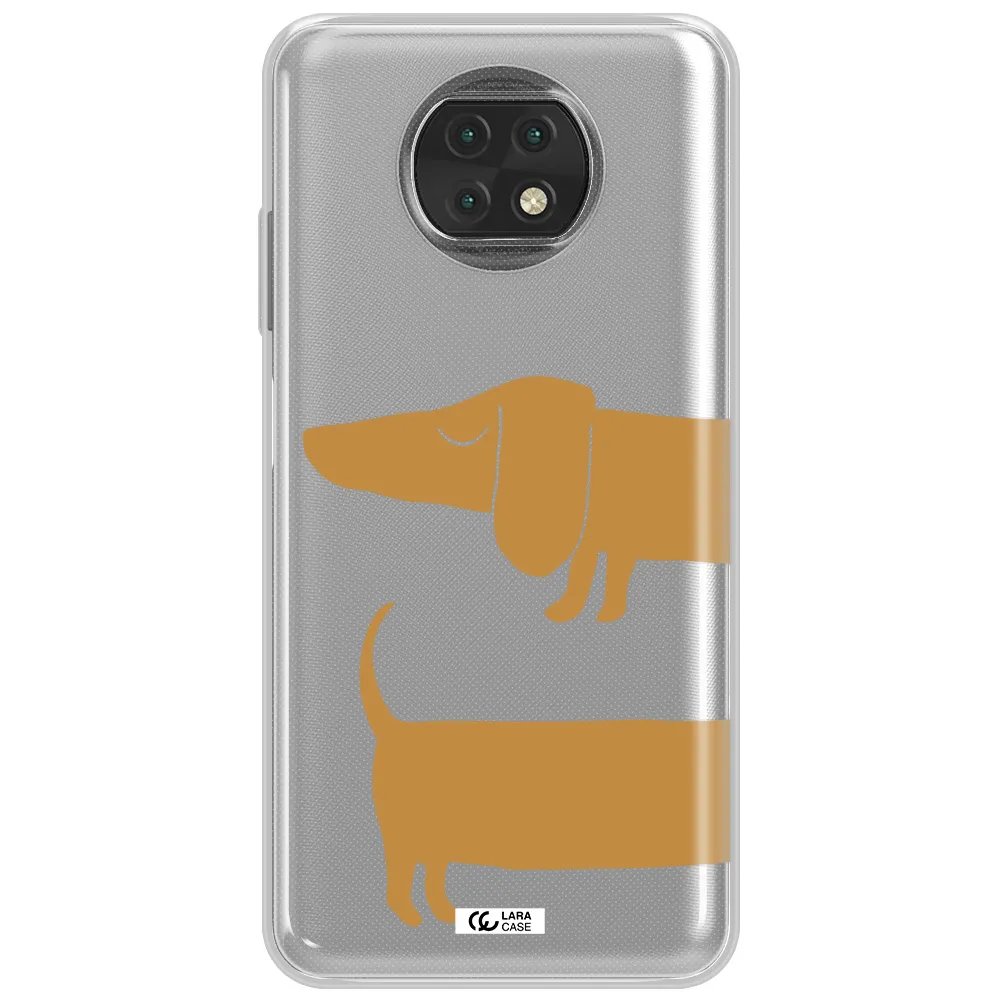 Dachshund Xiaomi Redmi Note 9T Clear Tpu Case
