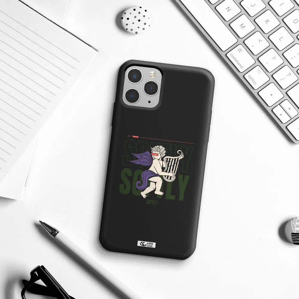 Orpheus Apple iPhone 11 pro Silicone black Case