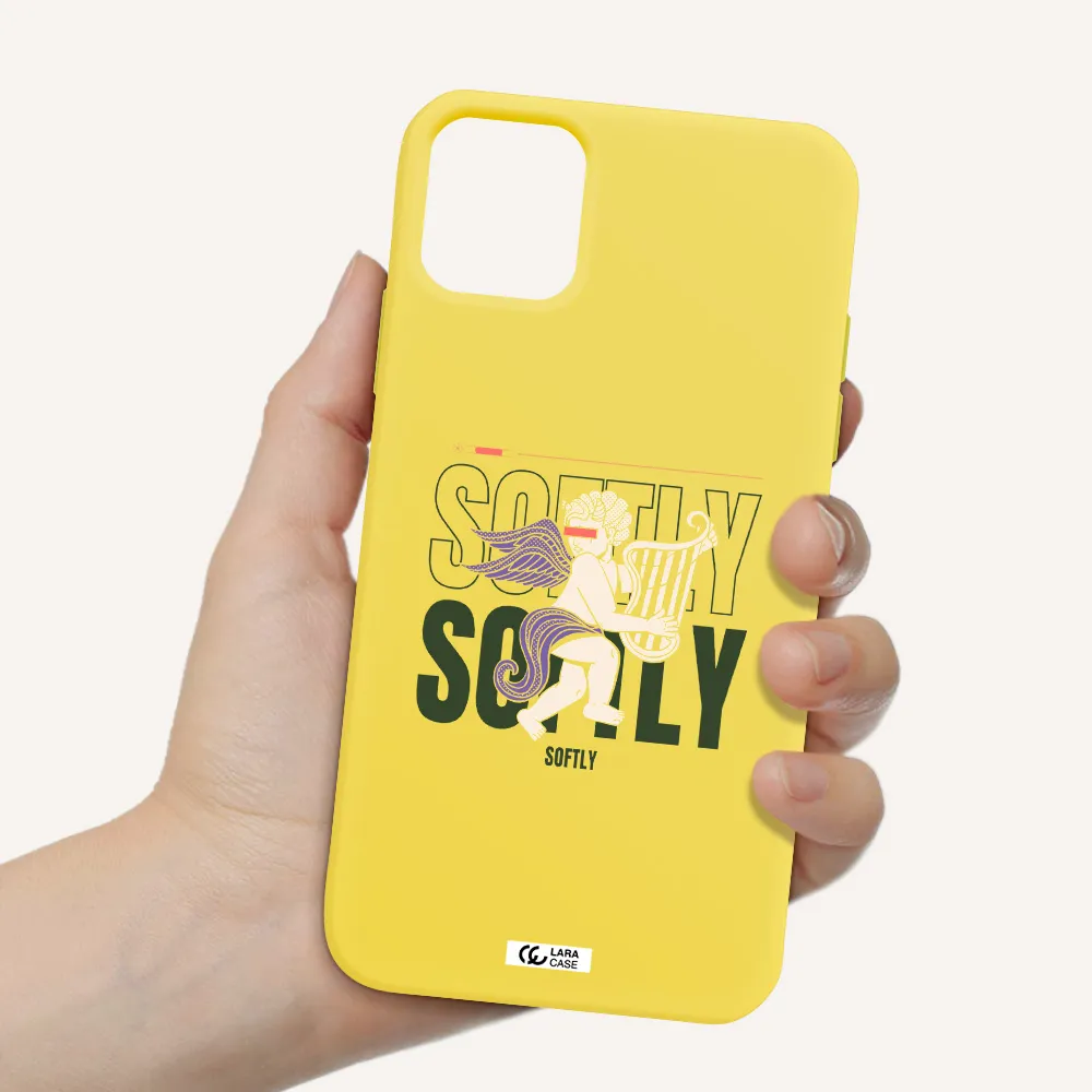 Orpheus Apple iPhone 11 Silicone canary yellow Case