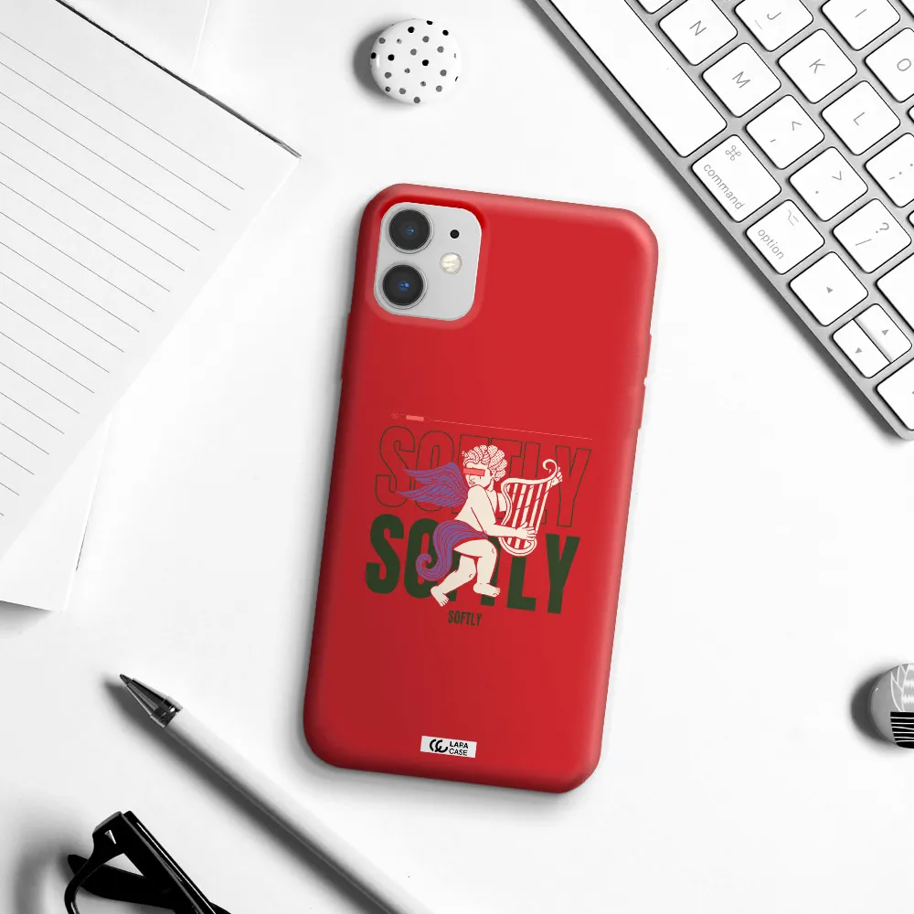 Orpheus Apple iPhone 11 Silicone Imperial Red Case
