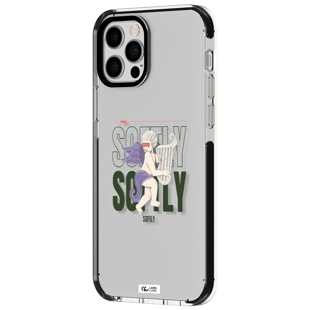 Orpheus Apple iPhone 12 pro impact black border Case