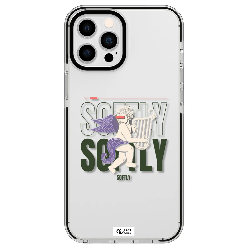 Orpheus Apple iPhone 12 pro max impact black border Case