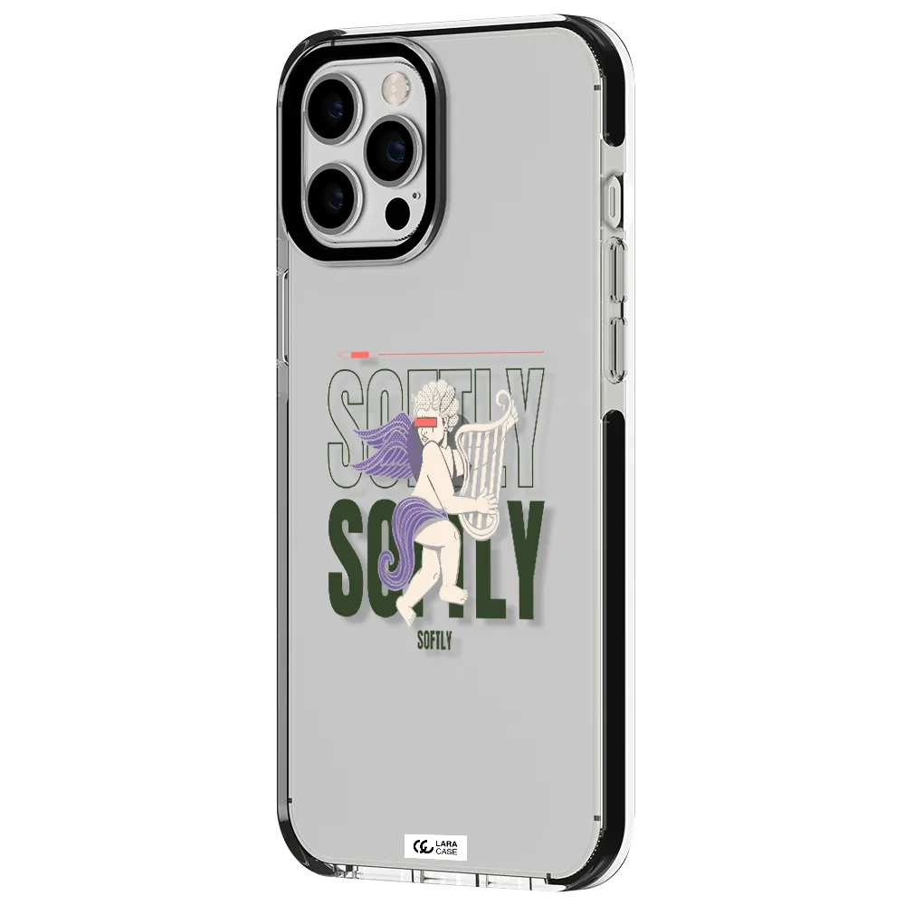 Orpheus Apple iPhone 12 pro max impact black border Case