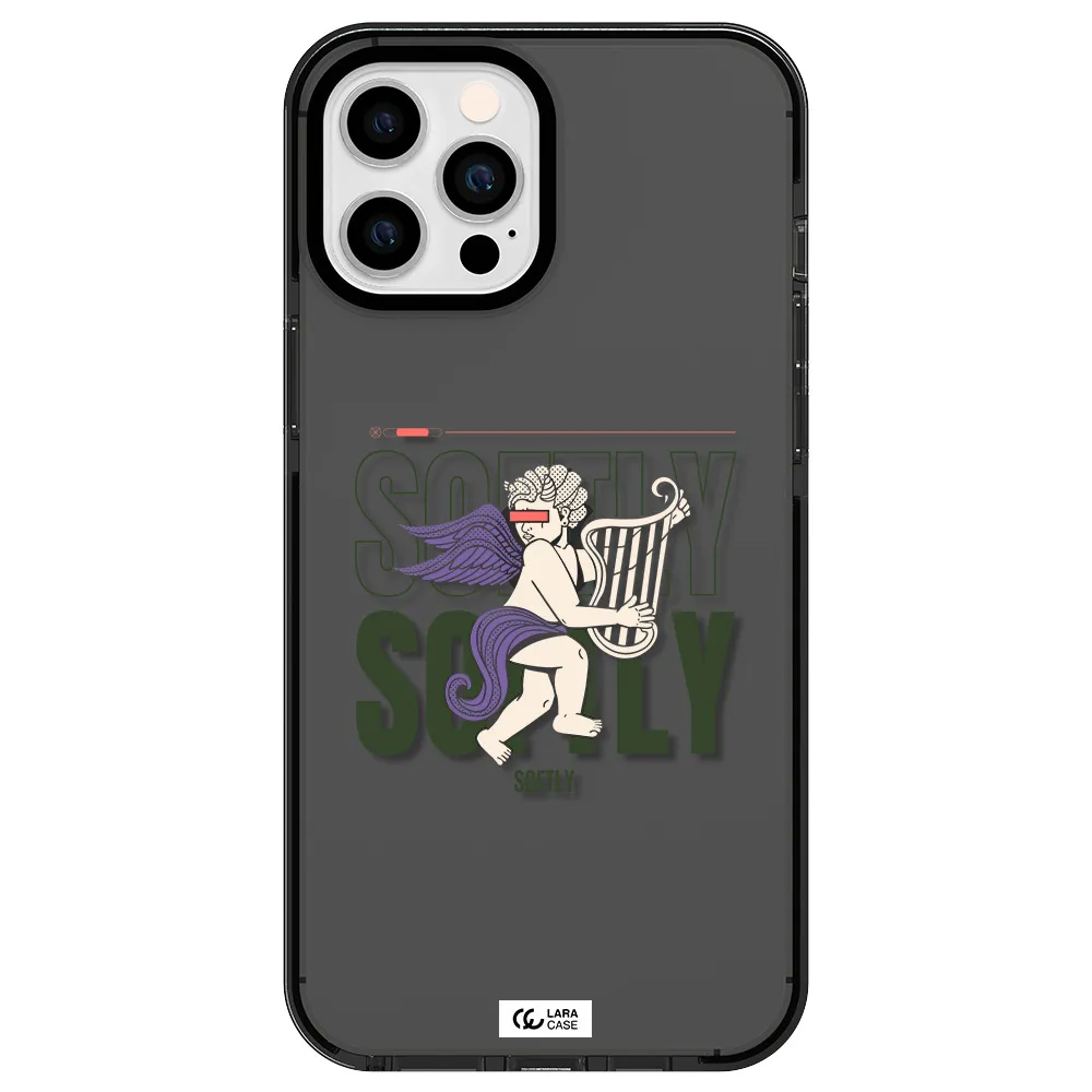 Orpheus Apple iPhone 12 pro max impact Smoke Black Case