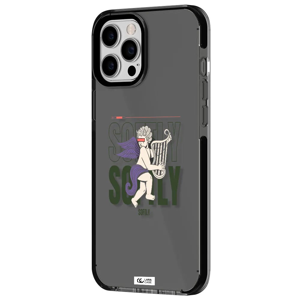 Orpheus Apple iPhone 12 pro max impact Smoke Black Case