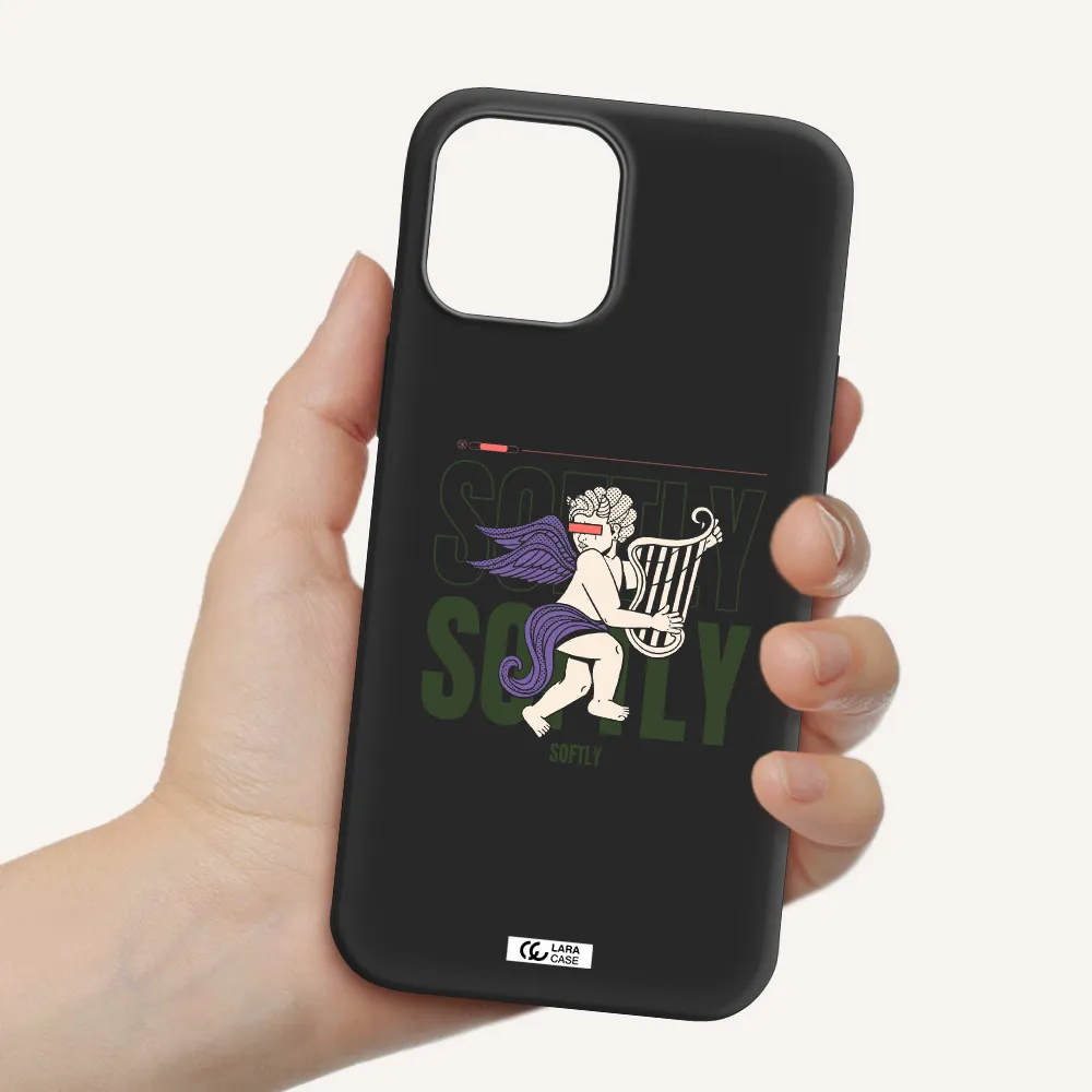 Orpheus Apple iPhone 12 pro max Silicone black Case