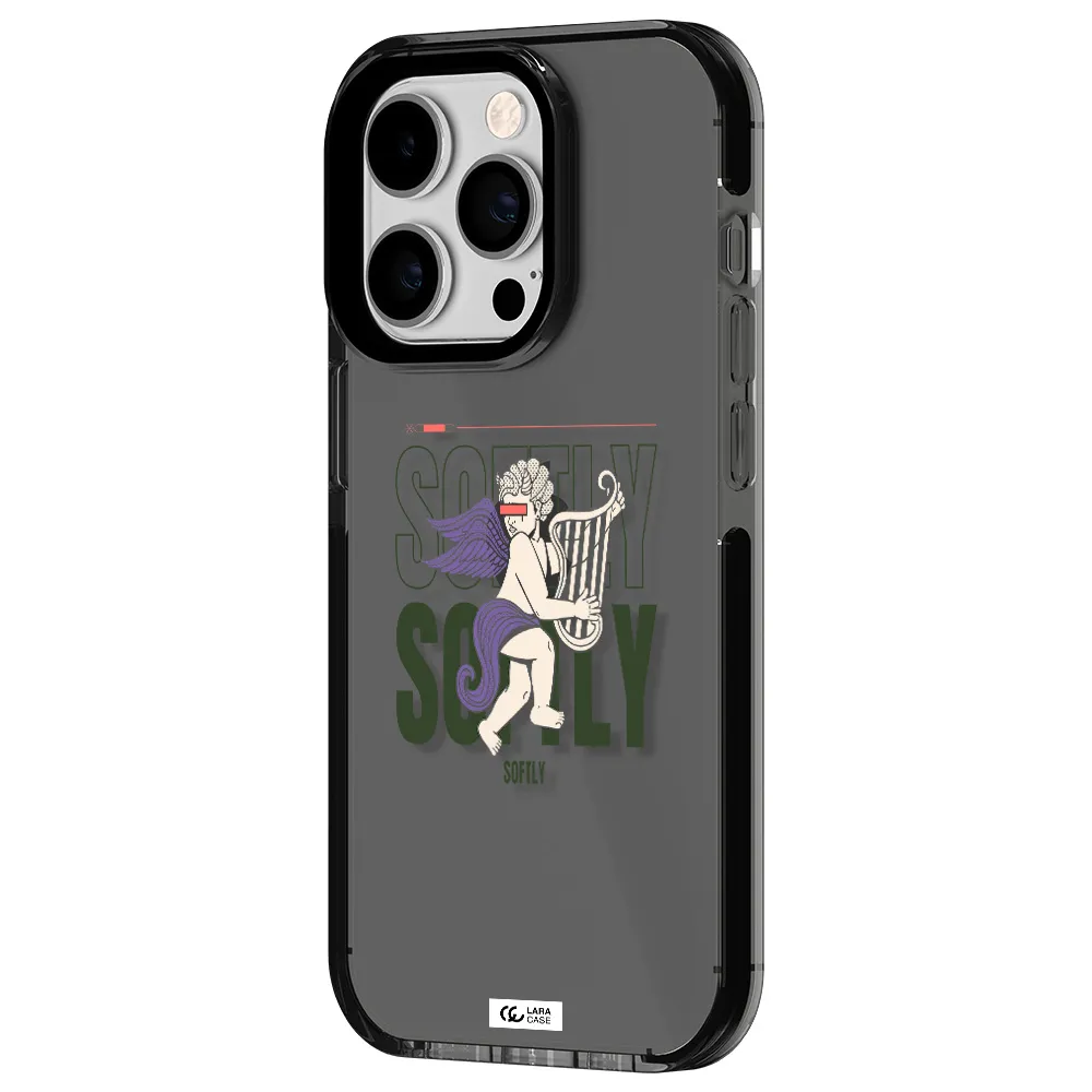 Orpheus Apple iPhone 14 pro impact Smoke Black Case