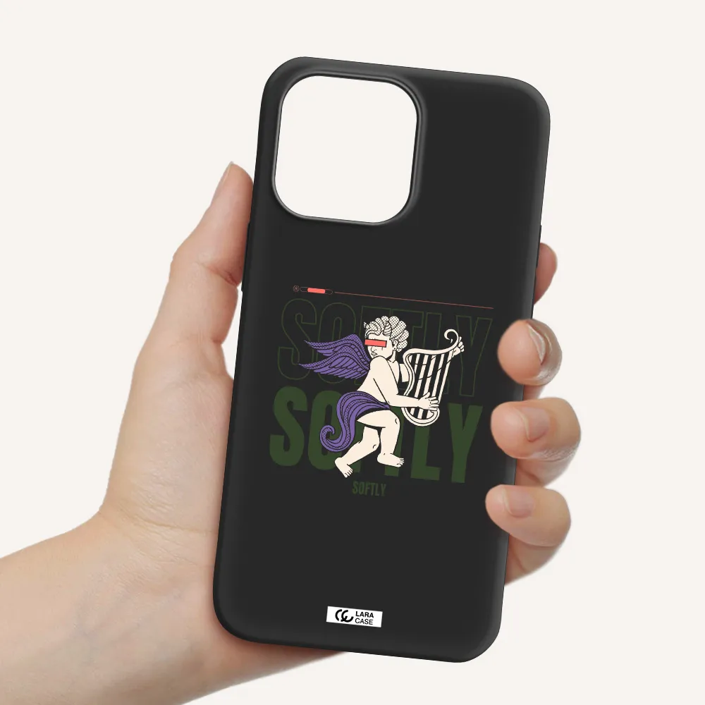 Orpheus Apple iPhone 14 pro Silicone black Case