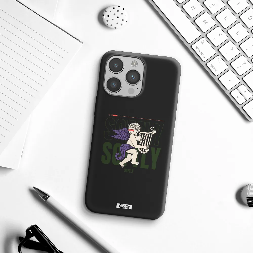 Orpheus Apple iPhone 14 pro Silicone black Case