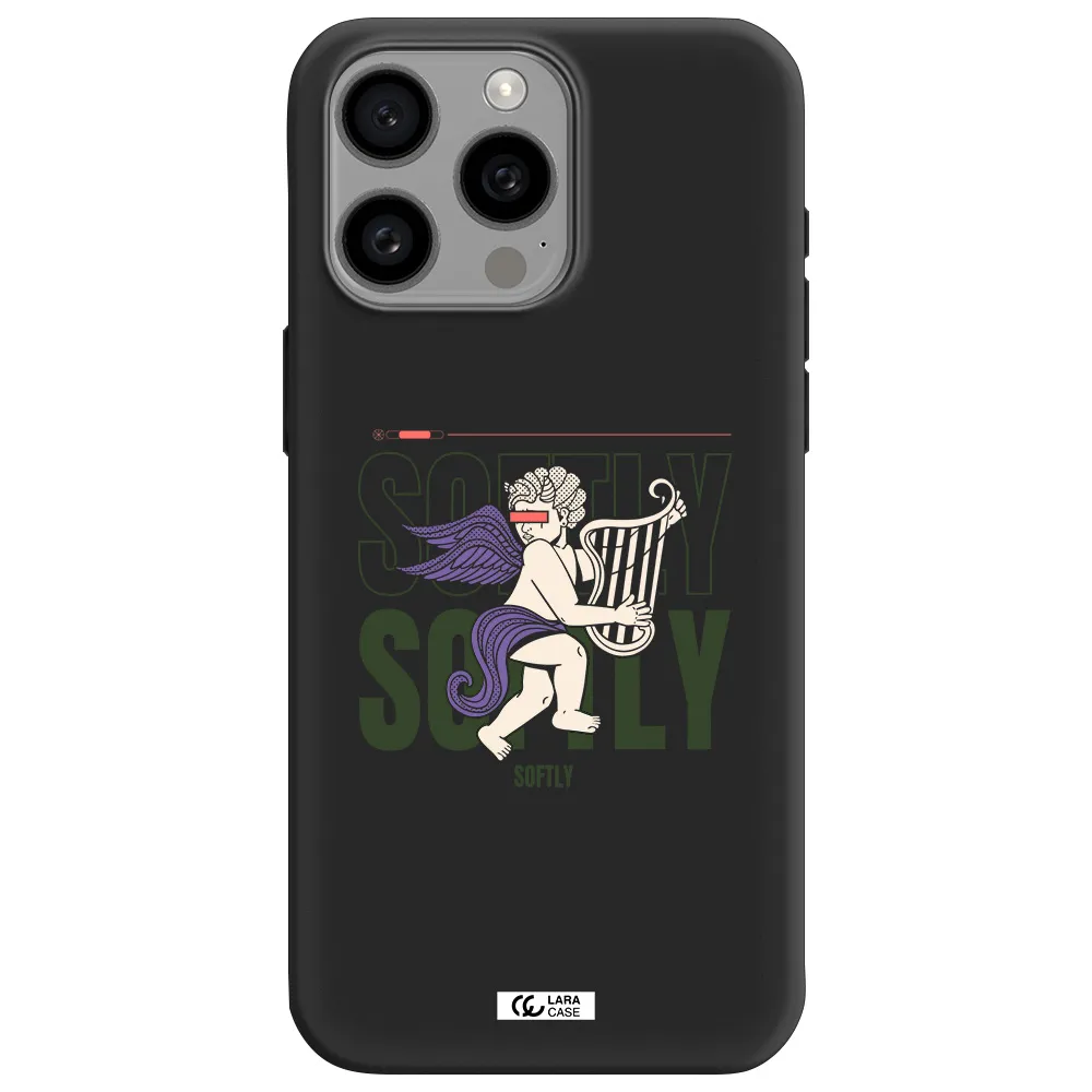 Orpheus Apple Iphone 15 Pro max Silicone black Case