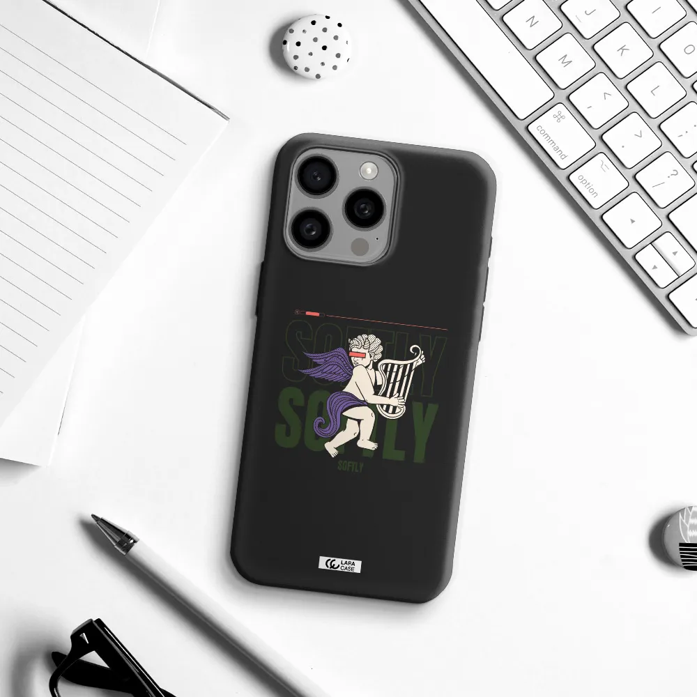 Orpheus Apple Iphone 15 Pro max Silicone black Case