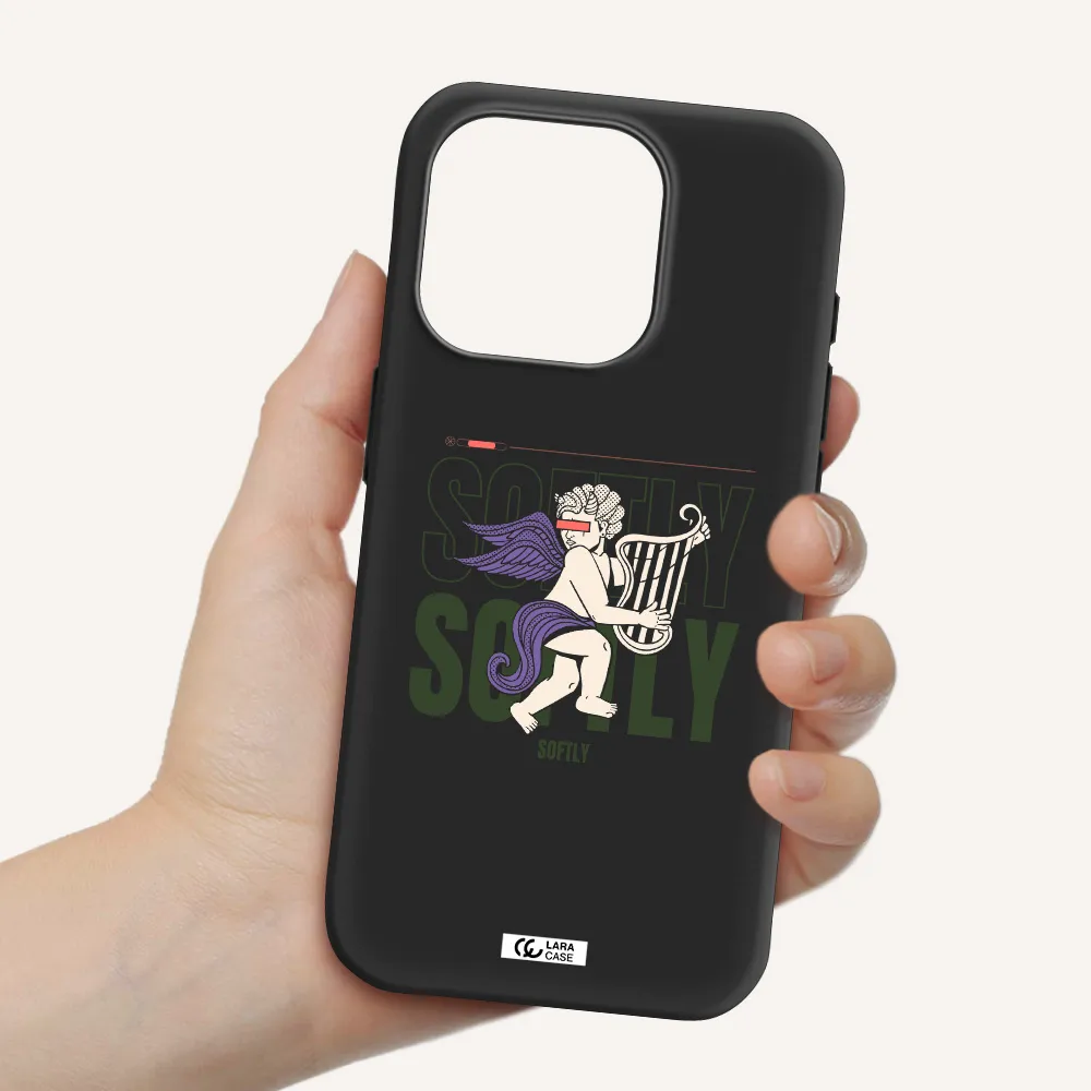 Orpheus Apple Iphone 15 Pro Silicone Black Case