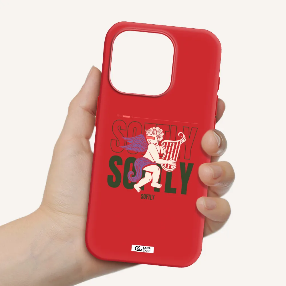 Orpheus Apple Iphone 15 Pro Silicone Imperial Red Case