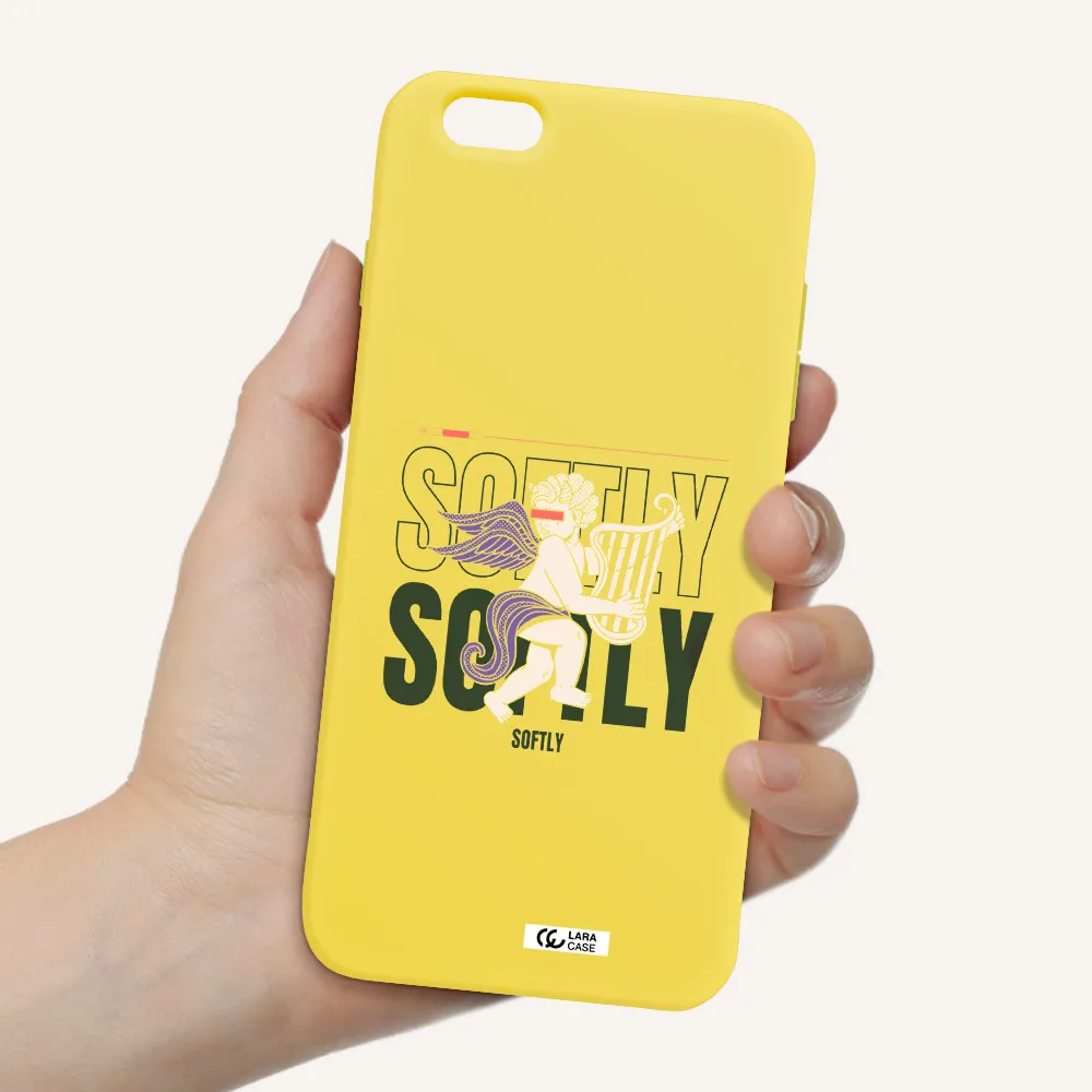 Orpheus Apple iPhone 6 s plus Silicone canary yellow Case