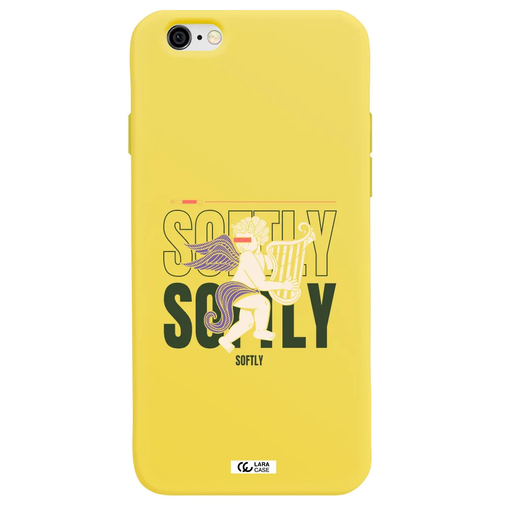 Orpheus Apple iPhone 6 Silicone canary yellow Case