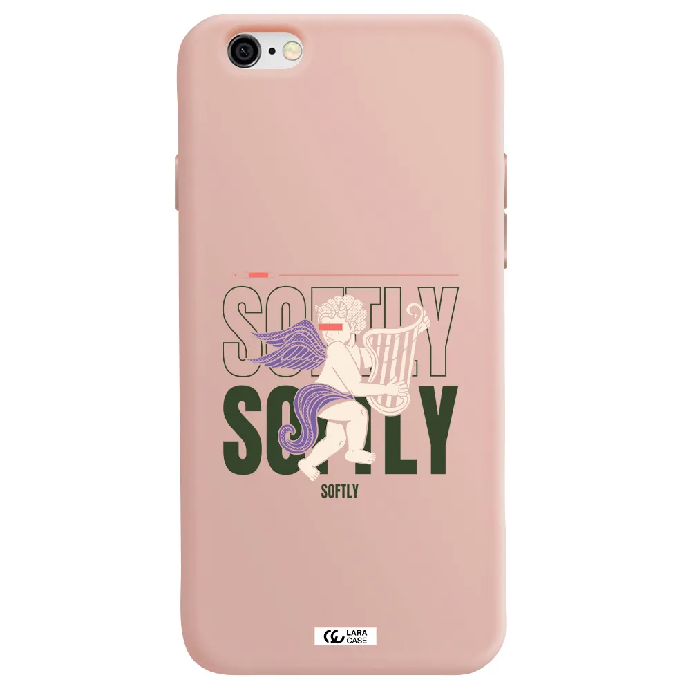 Orpheus Apple iPhone 6 Silicone pastel pink Case