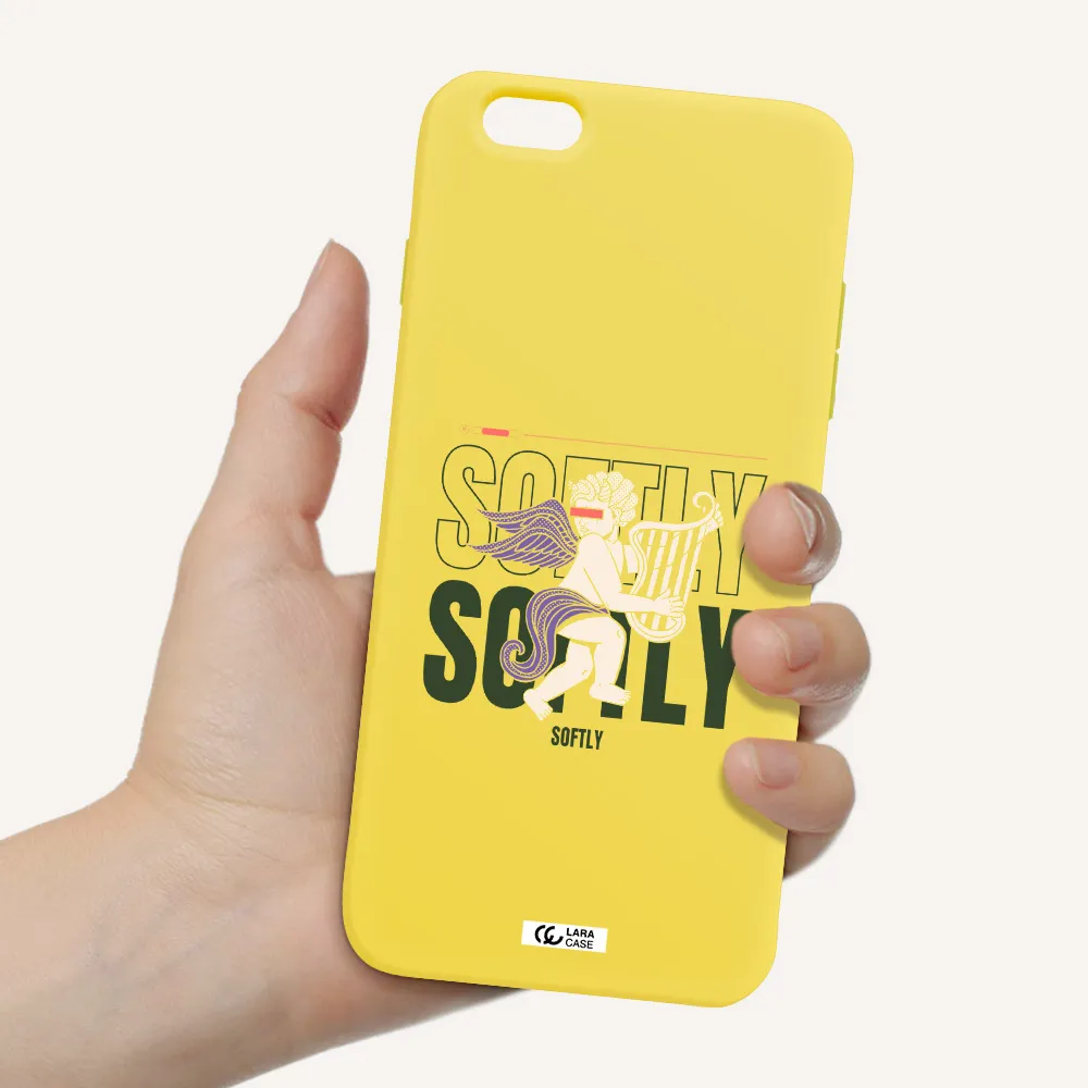 Orpheus Apple iPhone 6S Silicone canary yellow Case