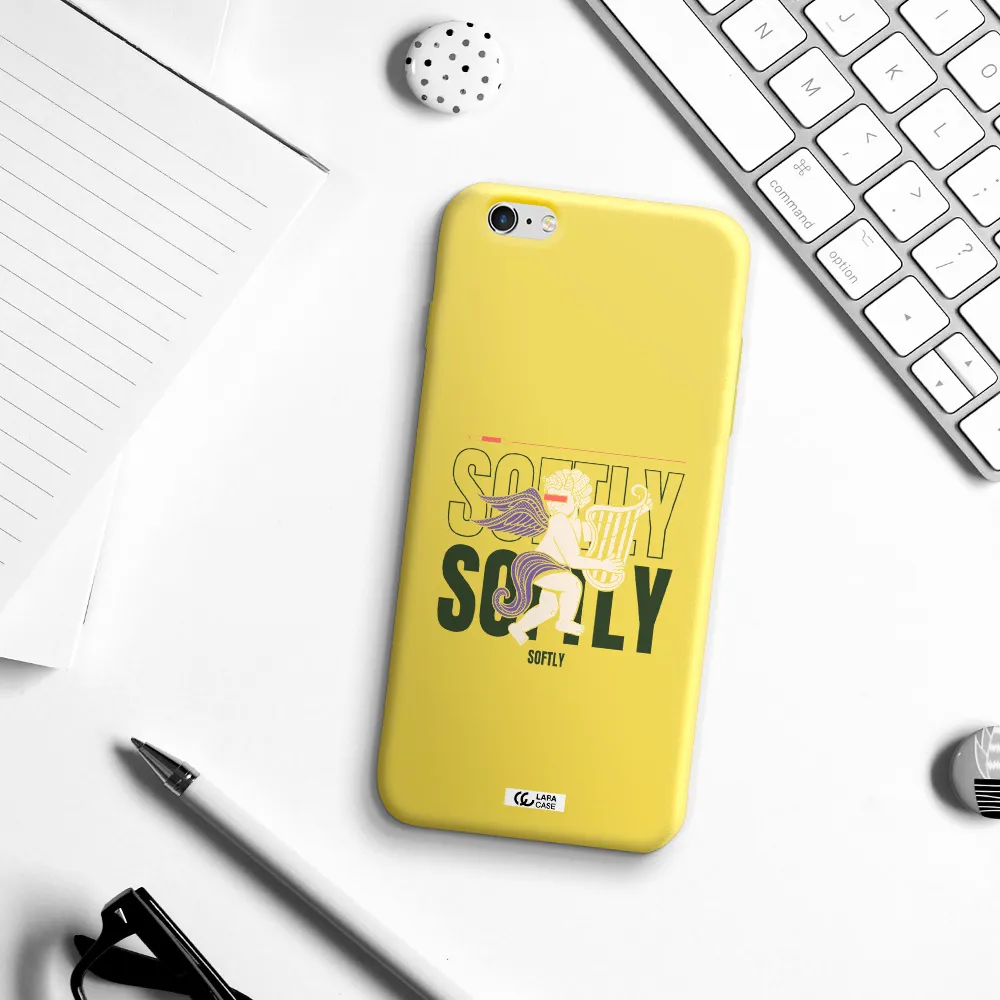 Orpheus Apple iPhone 6S Silicone canary yellow Case