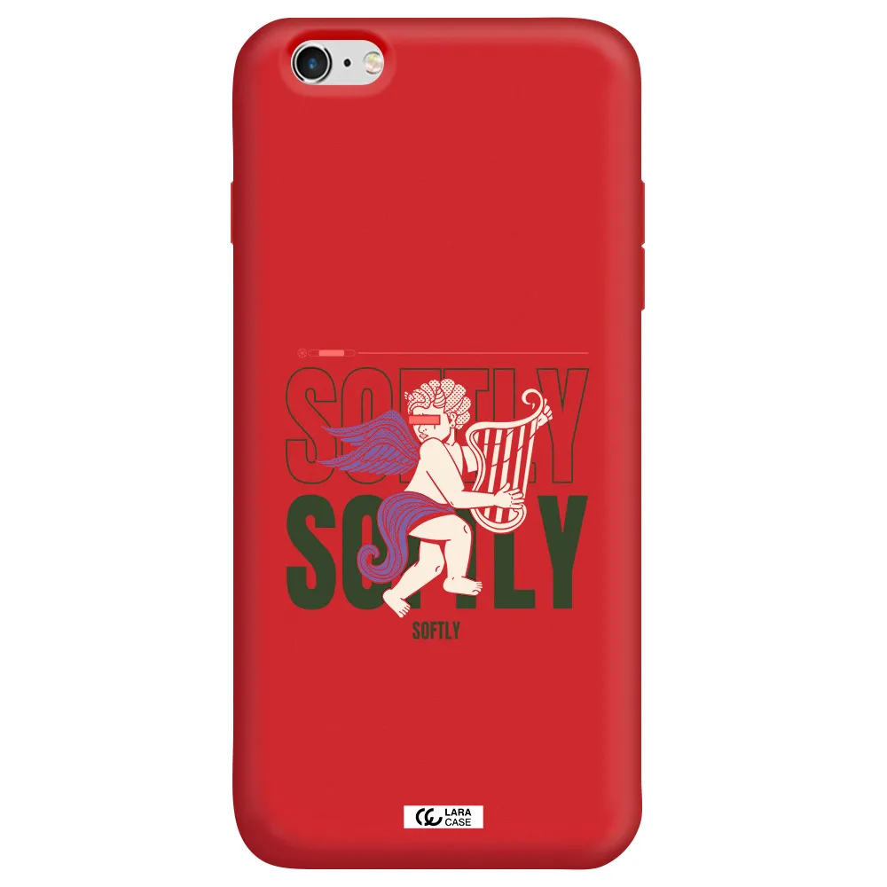 Orpheus Apple iPhone 6S Silicone Imperial Red Case