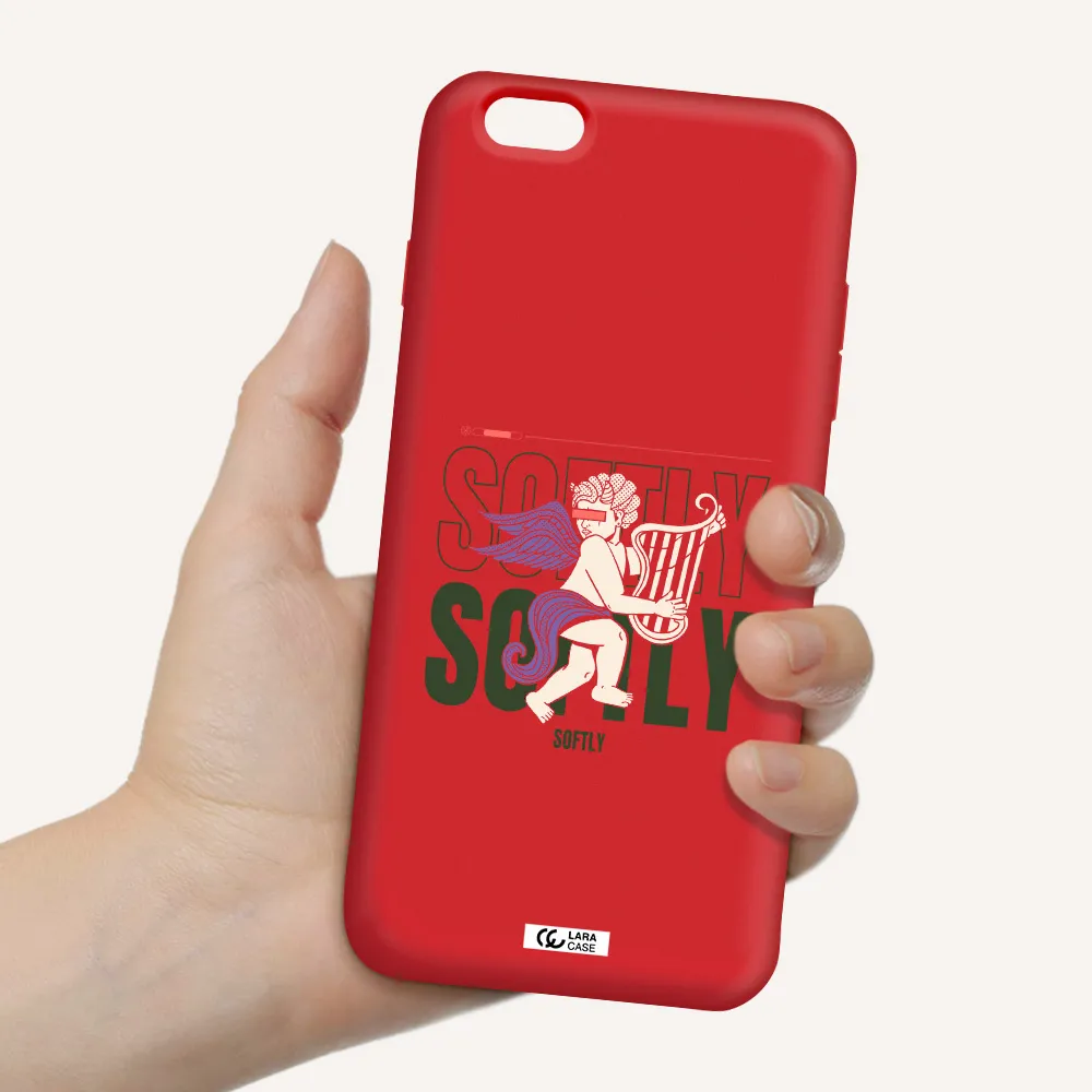 Orpheus Apple iPhone 6S Silicone Imperial Red Case