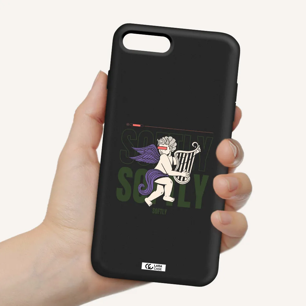 Orpheus Apple iPhone 8 plus Silicone black Case