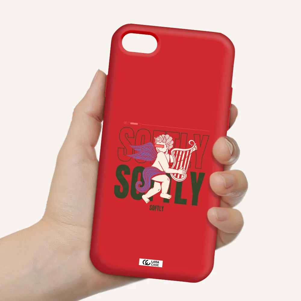 Orpheus Apple iPhone 8 Silicone Imperial Red Case