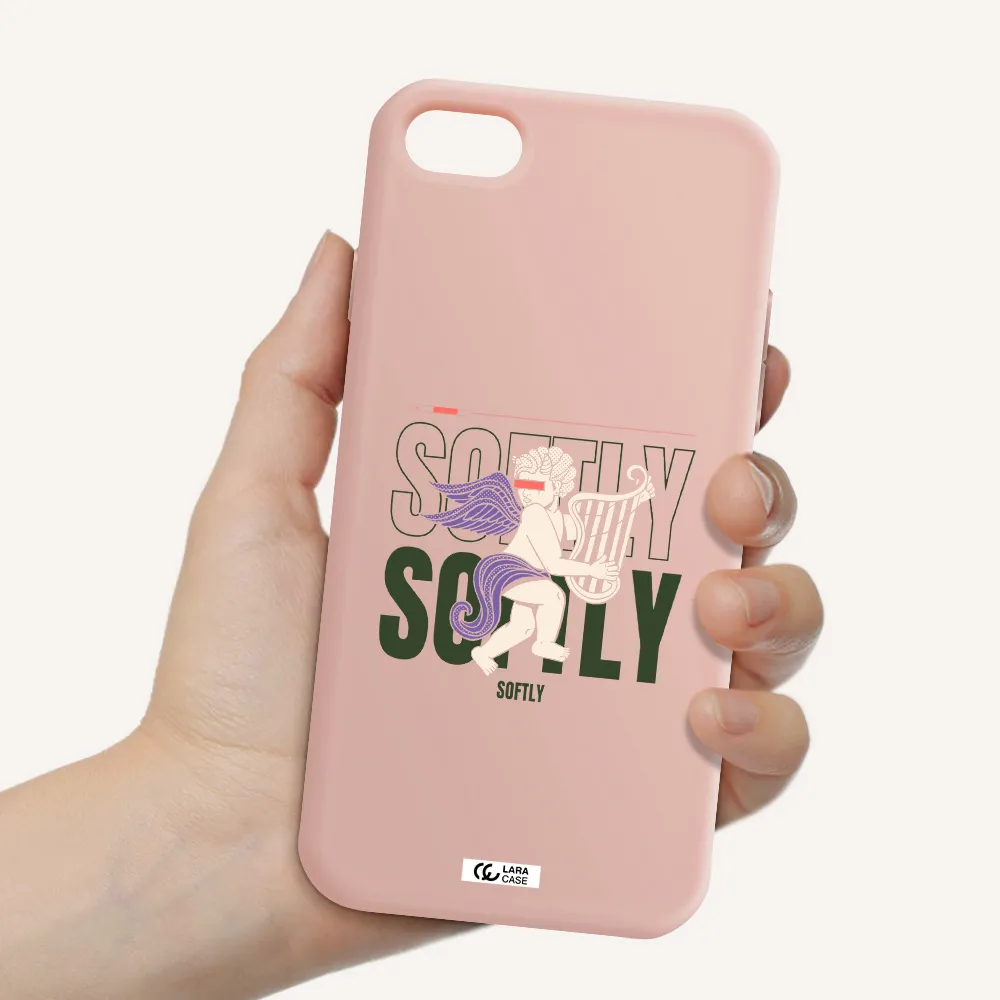 Orpheus Apple iPhone 8 Silicone pastel pink Case