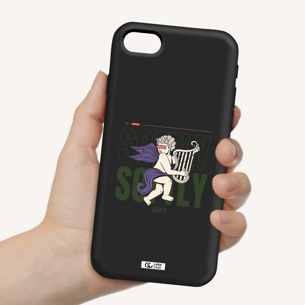 Orpheus Apple iPhone se 2020 Silicone black Case