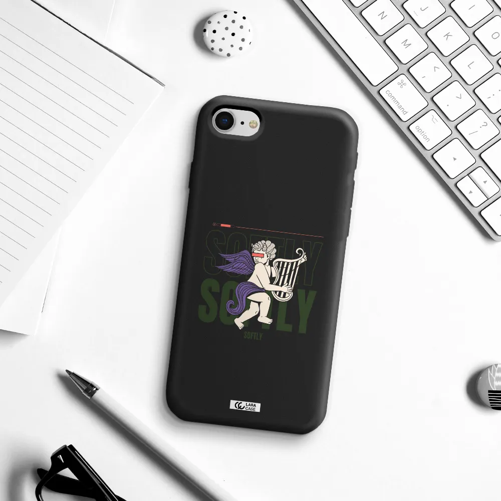 Orpheus Apple iPhone se 2020 Silicone black Case