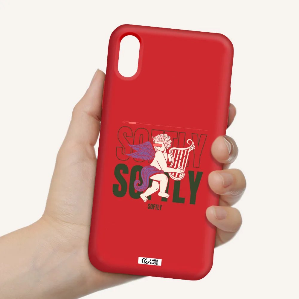 Orpheus Apple iPhone XS Silicone Imperial Red Case