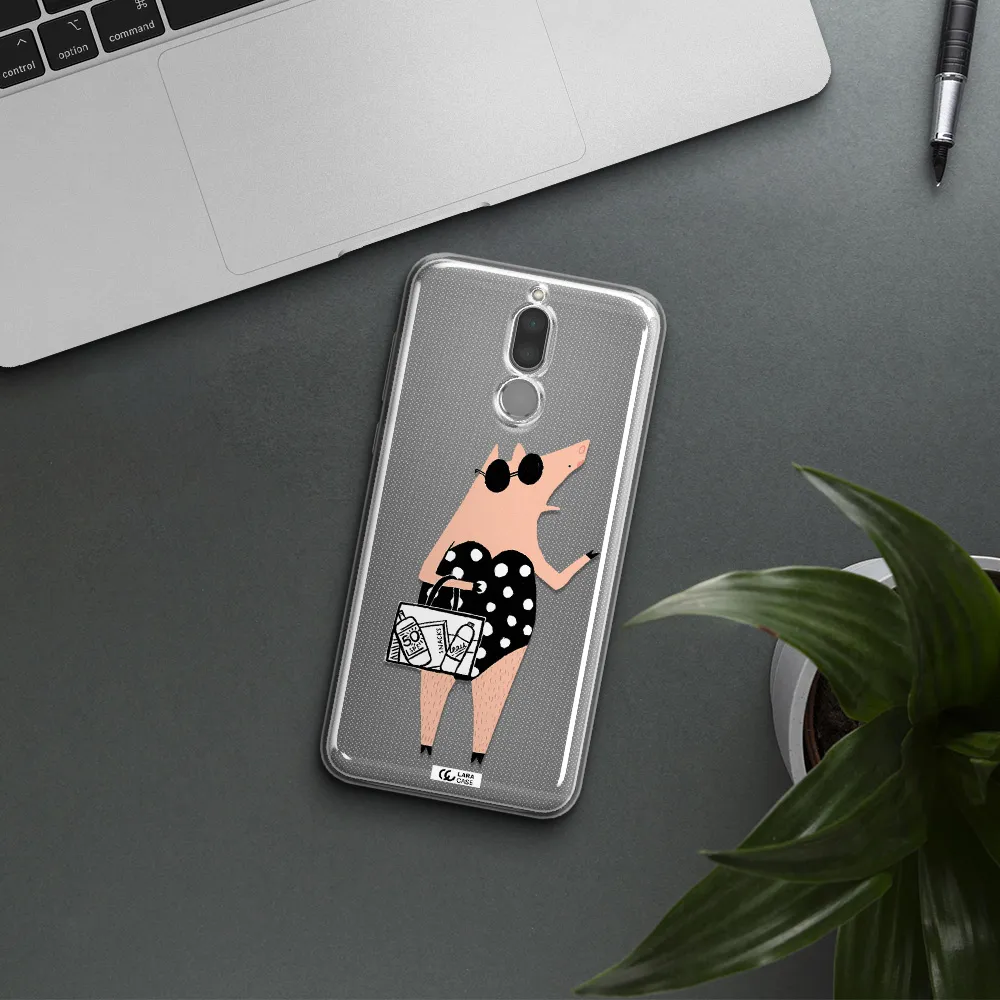 Lady Pig Huawei Mate 10 Lite Clear TPU Case