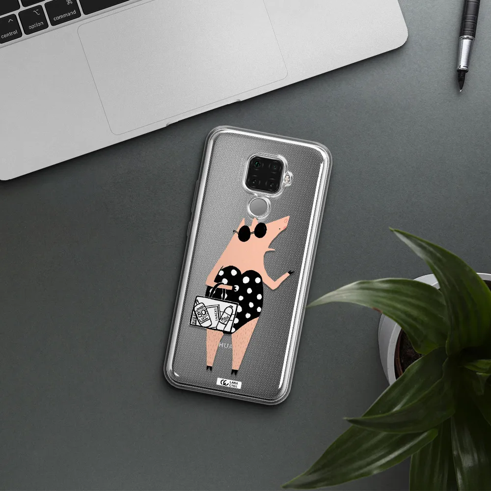Lady Pig Huawei Mate 30 Lite Clear TPU Case